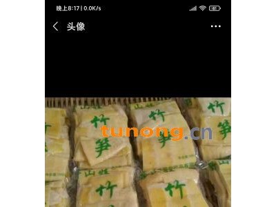 笋片 笋尖 盐竹笋 野山娃竹笋图1