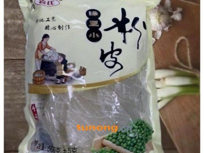 有礼盒 山药小粉皮、绿豆小粉皮、红薯小粉皮厂家直销图1